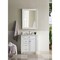 James Martin Vanities Bristol 30in Single Vanity, Bright White w/ 3 CM White Zeus Quartz Top 157-V30-BW-3WZ - alternate 3